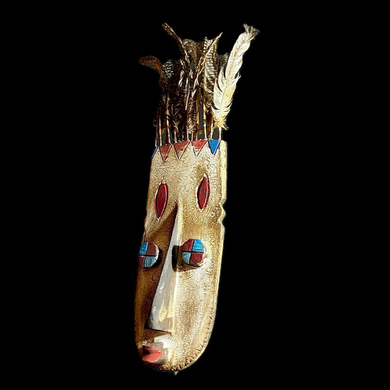 African Tribal Grebo Mask -9732