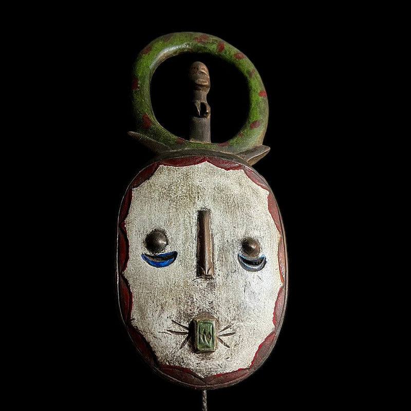 African Baule Goli face mask Home Décor-9765