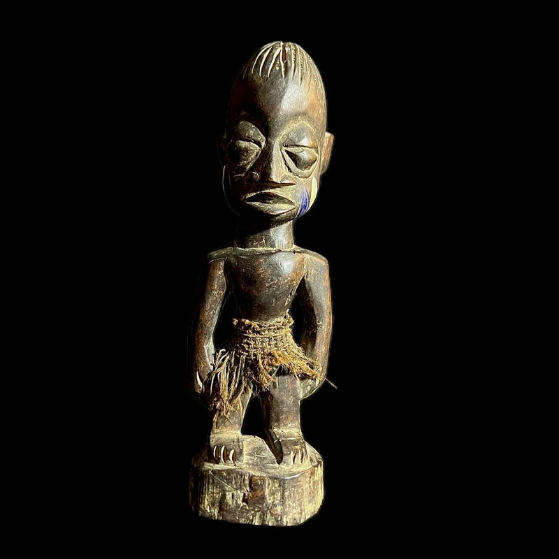 african sculpture wood fertility doll akua'ba-9776