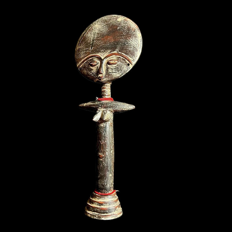 african sculpture wood fertility doll akua'ba-9783