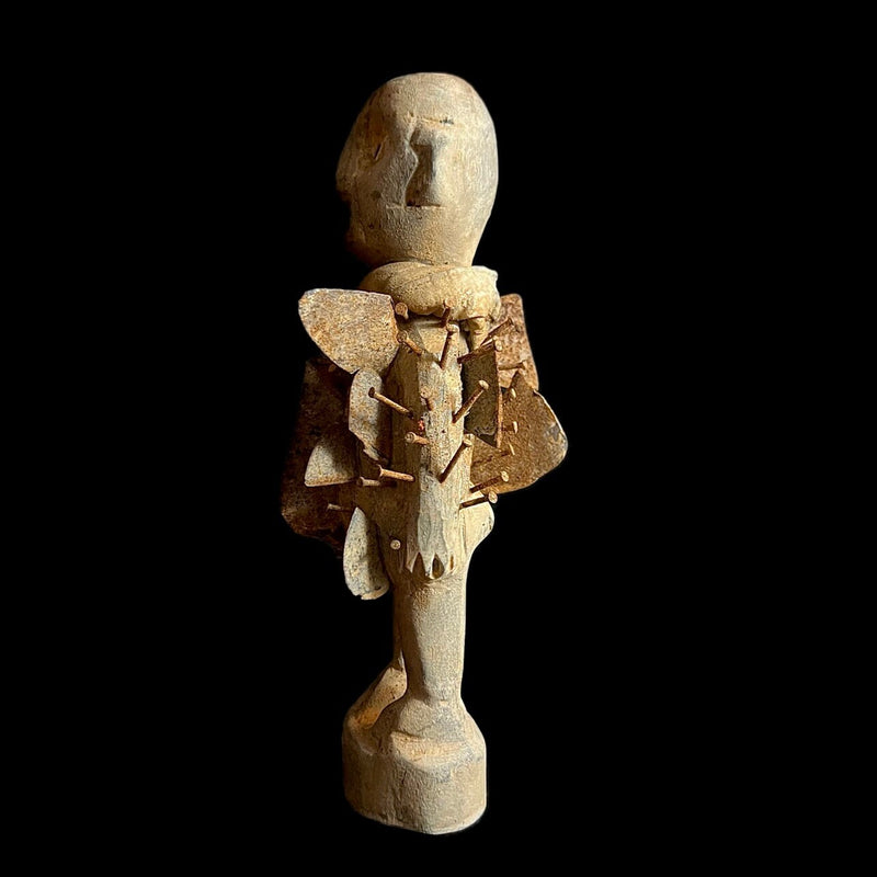 wooden figures primitive decor Nkisi N’Kondi voodoo-9802