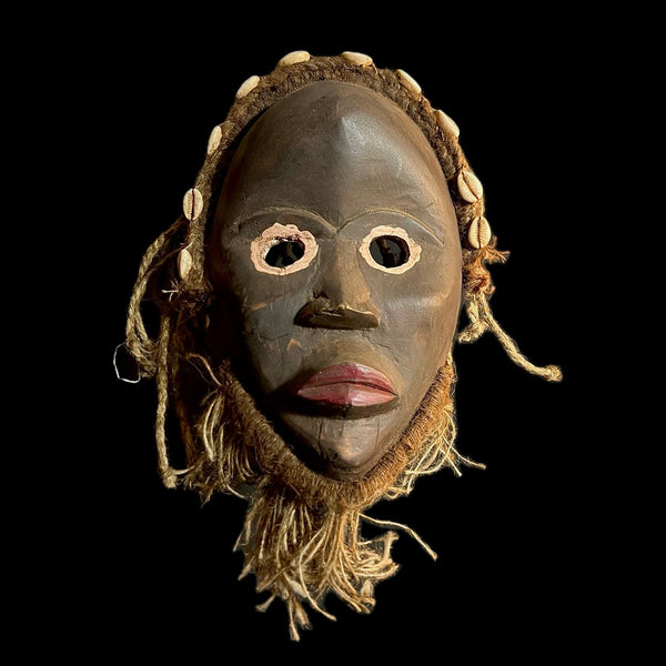 Antiques Wooden DAN wall mask -9838