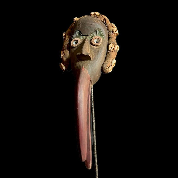 Antiques Wooden Home Decor DAN wall mask -9831