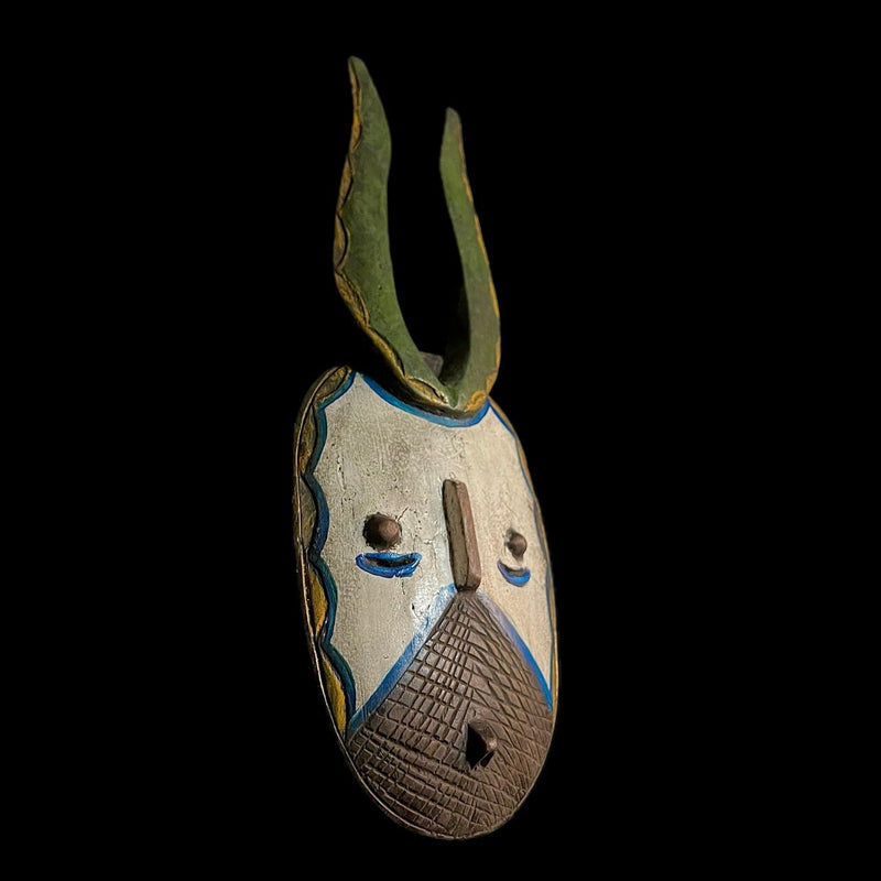 African Face Mask Baule Goli Home Décor-9825