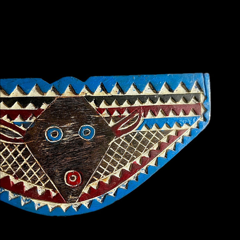 African Mask wood Nafana Bedu BOBO Mask-9841