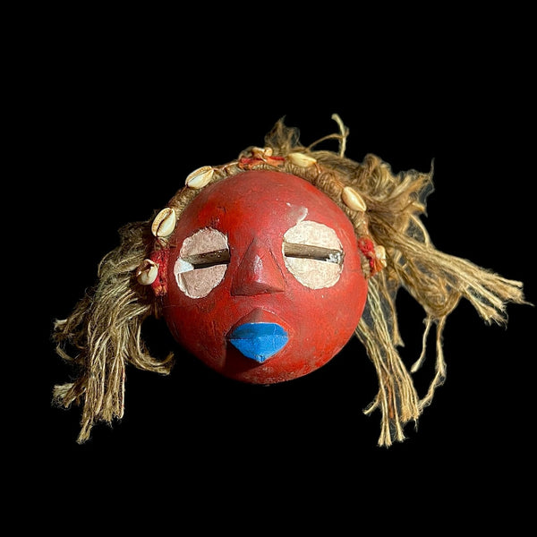 African Mask GHANA Mask Wooden Handmade folk art -9848